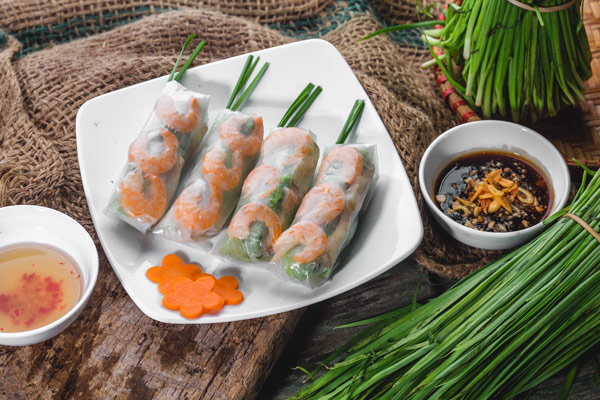 Asian taste Vietnamese cuisine menu